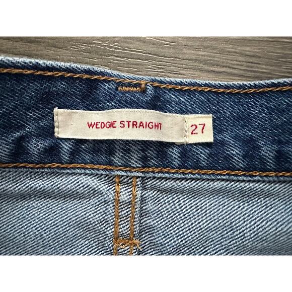 Levi's Wedgie Straight Jeans size 27 - Picture 5 of 10